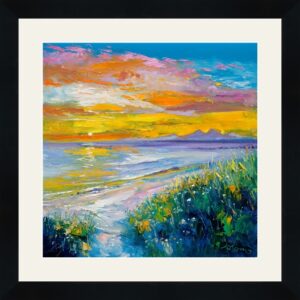 A'Cheilt Beach, Kintyre to the Paps of Jura