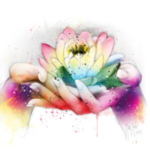 The Lotus Art Print