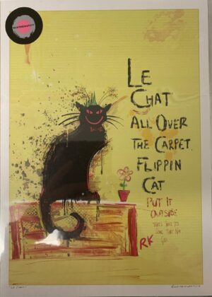 Le Chat all Over the Carpet